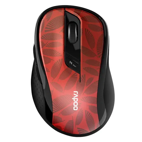 RAPOO M500 RT - Mouse, Bluetooth/wireless, red – image 1