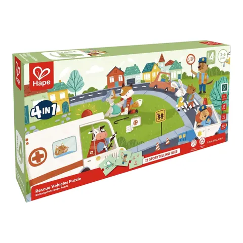 Reddingsvoertuig puzzel – afbeelding 1