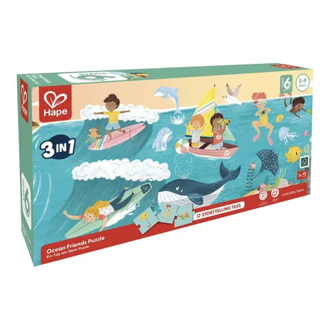 Oceaan vrienden puzzel – afbeelding 1