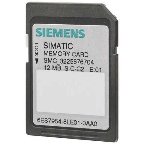 SIEMENS MEMORY 4MB - S7-1200, memory card 4 MB – image 1