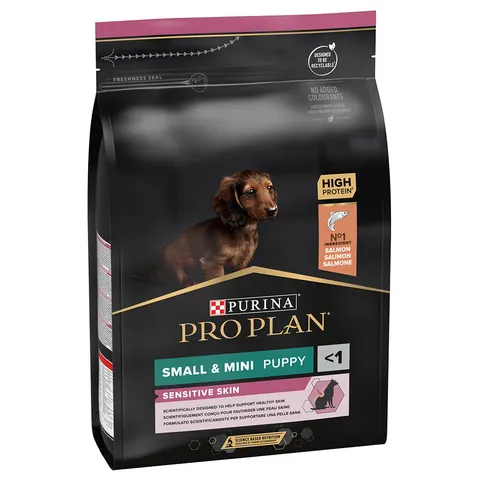 PRO PLAN Chien Small & Mini Puppy Sensitive Skin 3 KG – image 1