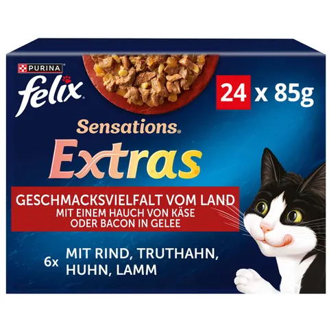 Felix Sensations Extras Gelees 24x85g – Bild 1