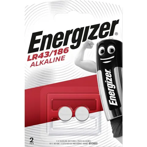 Energizer Alkaline LR43 1.5V blister 2 – afbeelding 1