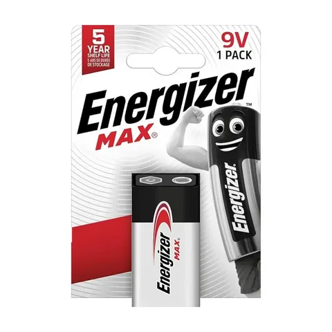 Energizer Max – 9V – 1 stuks – afbeelding 1