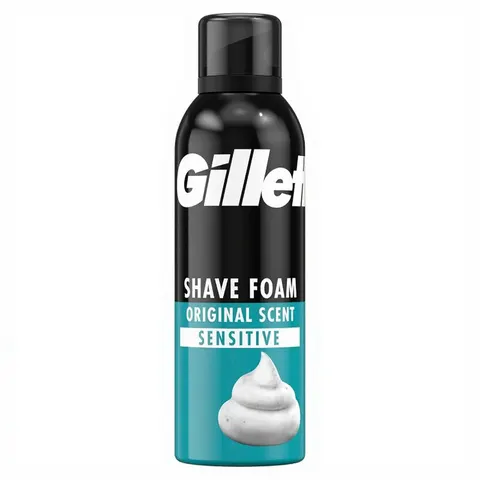 Gillette Scheerschuim Classic Sensitive 200 ml – afbeelding 1