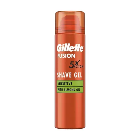 Gillette Fusion Sensitive scheergel 200 ml – afbeelding 1