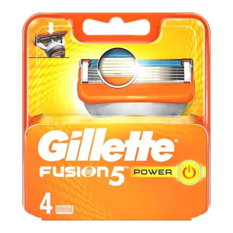 Gillette - Fusion interchangeable razor blades 4 - piecesML – afbeelding 1