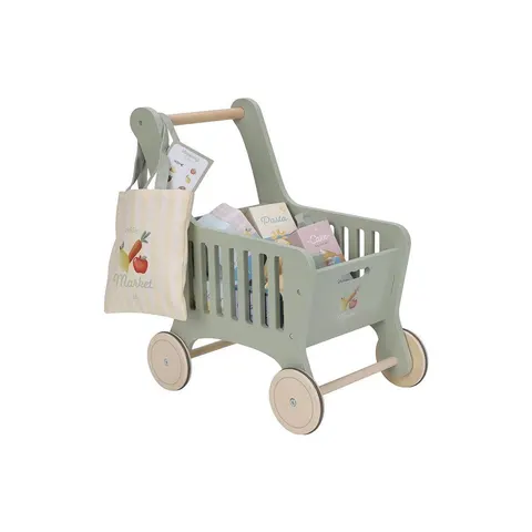 Little Dutch Carrito de la Compra de Madera – imagen 1