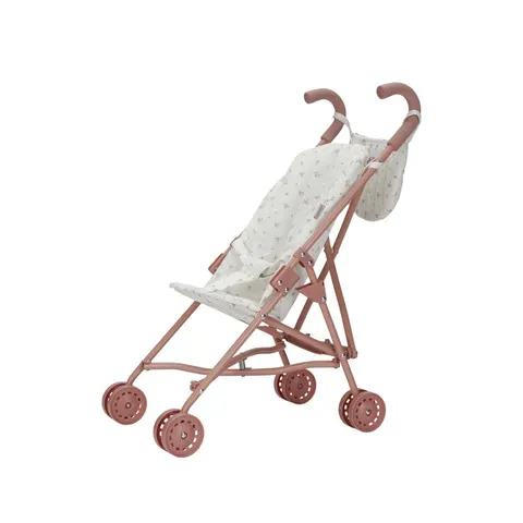 Poussette pour poupée Little Dutch Essentials – White Meadows – image 1