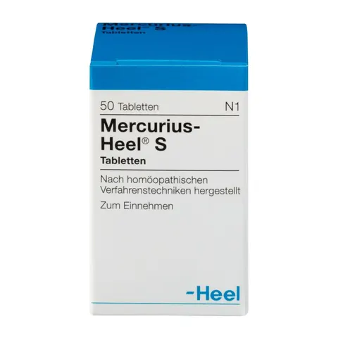 MERCURIUS HEEL S 50 St Tabletten – Bild 1