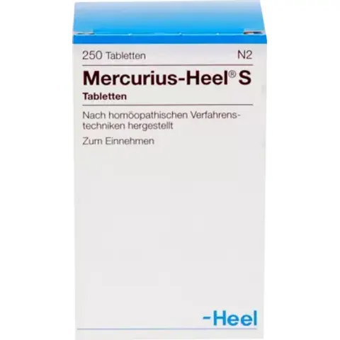 Mercurius Heel S Tabletten 250stk – Bild 1