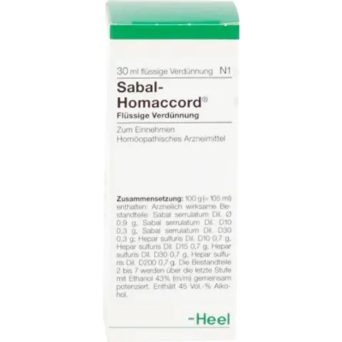 Sabal Homaccord Tropfen – Bild 1