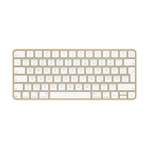 Apple Magic Keyboard mit Touch ID, Gelb, Bluetooth, Deutsch – Bild 1