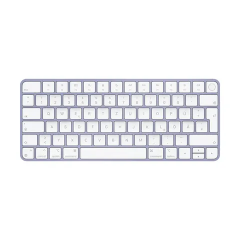 Apple Magic Keyboard mit Touch ID, Violett, Bluetooth, Deutsch – Bild 1