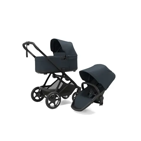 Kombikinderwagen Charm 2-in-1 – blau – Bild 1