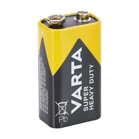 Varta 9V Superlife Batterij - 1 stuk – afbeelding 1