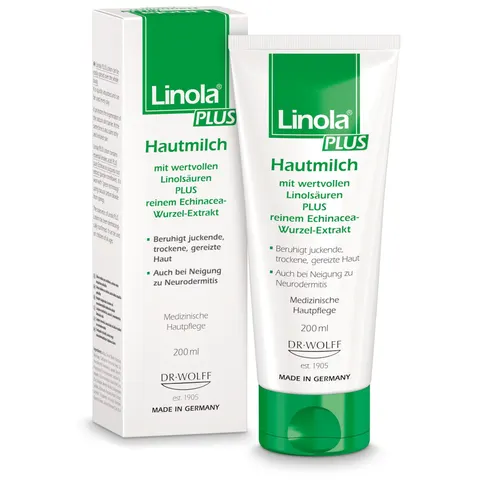 Linola Plus Hautmilch – Bild 1