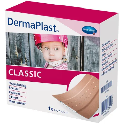 Dermaplast Classic Pflaster 4 cmx5 m – Bild 1