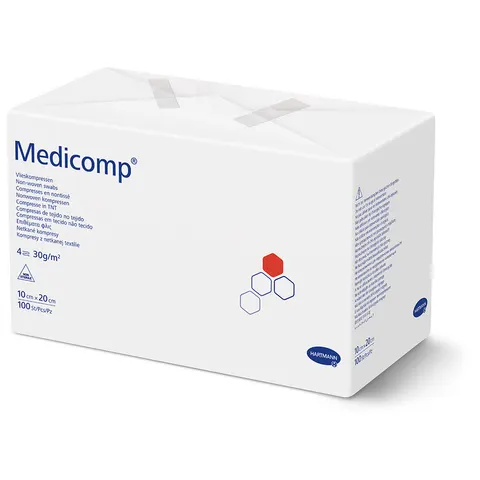Medicomp Kompressen 10x20 cm unsteril – Bild 1