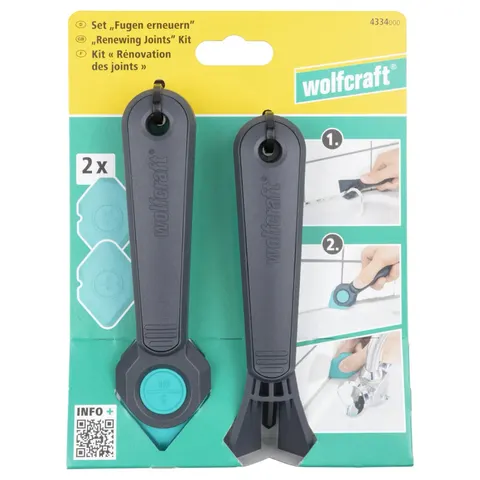 wolfcraft - Kitspatel - Kitstrijker - Kit Schraper - 4334000 – afbeelding 1
