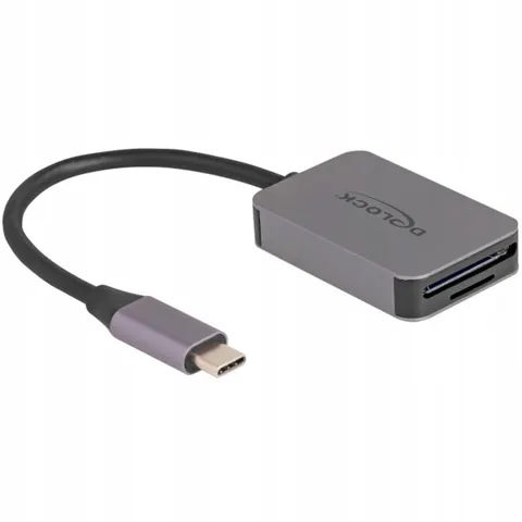 DELOCK 91009 - Lector de tarjetas USB tipo C, SD/microSD – imagen 1