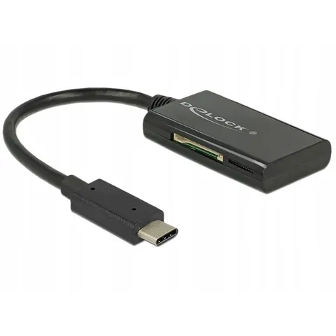 DELOCK USB 3.1 Gen 1 Card Reader Type-C – Bild 1