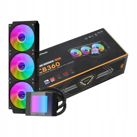 darkFlash - CB360 BLACK - CPU koeling – afbeelding 1
