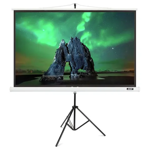 Acer 82 Inch Tripod Projection Screen – image 1