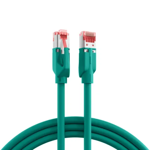 EFB-ELEKTRONIK PATCH-600 1 GN - Cable de interconexiones Cat.6a, S/FTP, 1m, verde – imagen 1