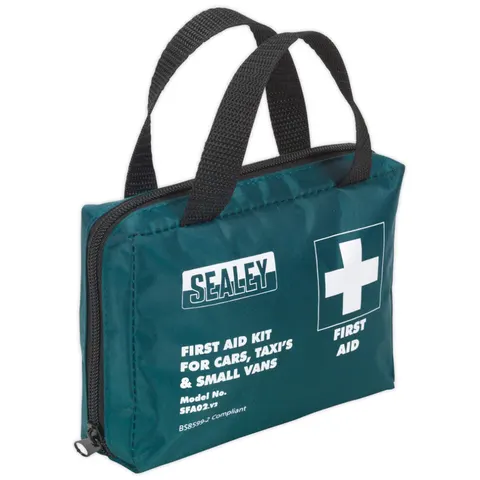 Sealey SFA02 Compact Travel First Aid Kit – image 1