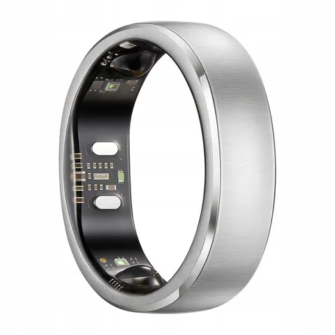 Ringconn Smart Ring Gen3 - Maat 14# - Kleur: Brushed Silver – afbeelding 1