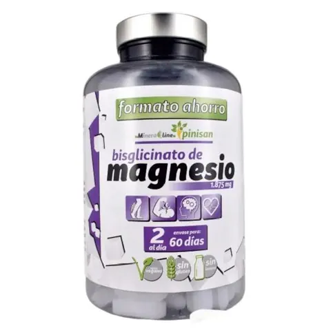 Pinisan Bisglicinato 1875mg 120 Comprimidos – imagen 1