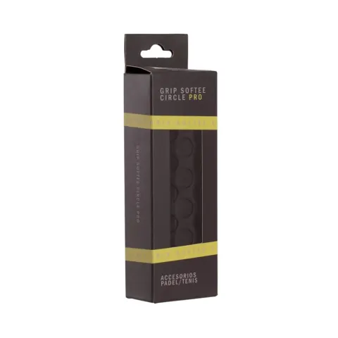 Grip Padel Softee Circle Pro Negro – imagen 1