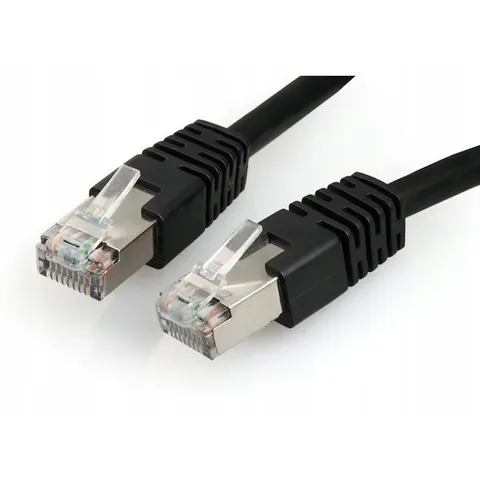 Cable de Red RJ45 UTP CAT6 Negro (50cm) - GEMBIRD – imagen 1