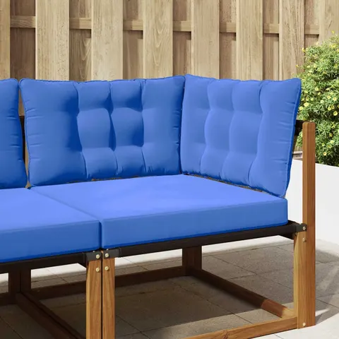 vidaXL Coussin de canapé d'extérieur Polyester Turquoise – image 1