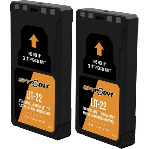 SPYPOINT Batterie au lithium LIT-22 TWIN-Pack – image 1
