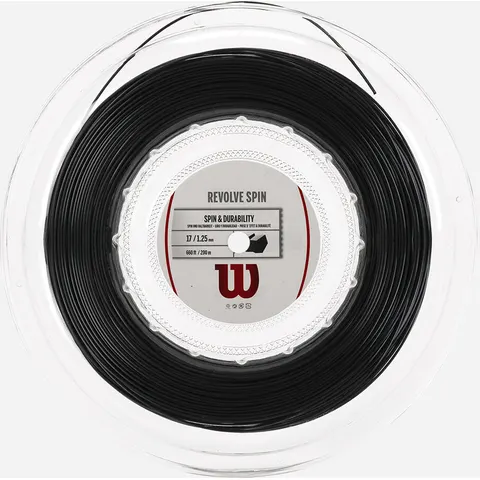 Wilson Revolve Spin 1.25mm Tennis String - Groen (12m) – afbeelding 1