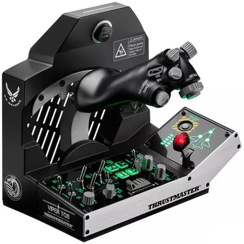 Thrustmaster Viper TQS Mission Pack Black USB Flight Sim Analogue / Digital PC – image 1