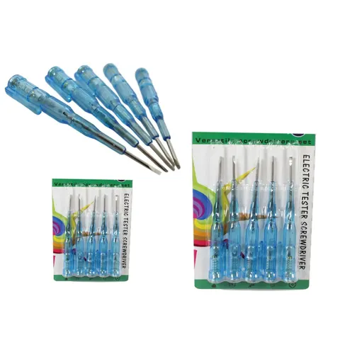 Electric Tester Screwdriver Pack Of 5 – image 1