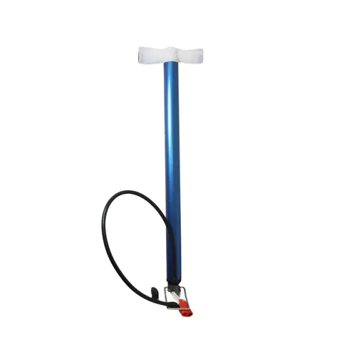 Bike Bicycle Pump Plastic Handle Assorted Colours – image 1