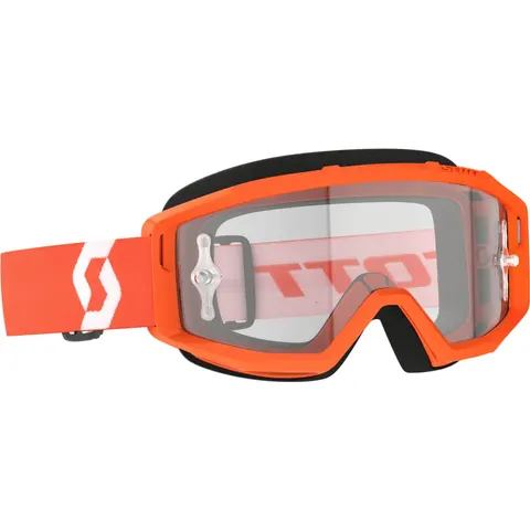 Scott Primal Clear Goggle Brille - Orange - White – Bild 1