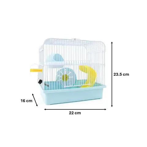 Dayang Pet Small Hamster Mouse Rodent Cage Assorted Colours – image 1