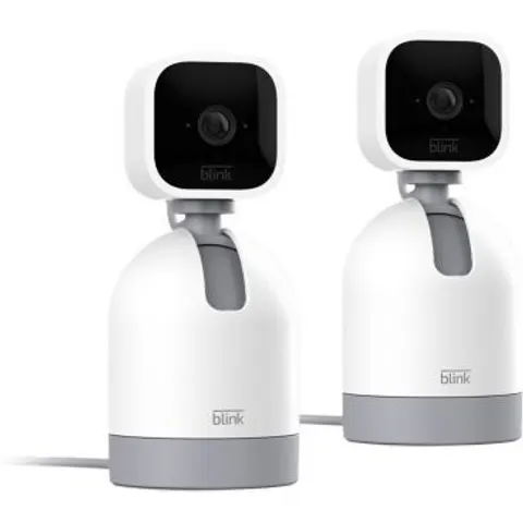 Blink Mini Pan-Tilt Innenkamera - 2er-Set - Weiß – White – Bild 1