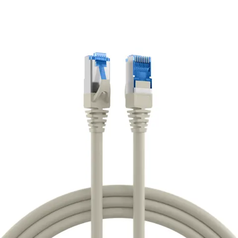 EFB-ELEKTRONIK PATCH-C6A 5ULGR - Cable de interconexiones Cat.6a, gris, 5M, UL – imagen 1