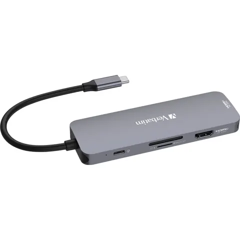 VERBATIM 32151 - Docking station, USB-C, 8 ports – image 1