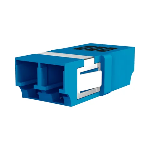 EFB-ELEKTRONIK EFB 53515.1 - Fiber optic coupling, LC duplex, singlemode, blue – image 1