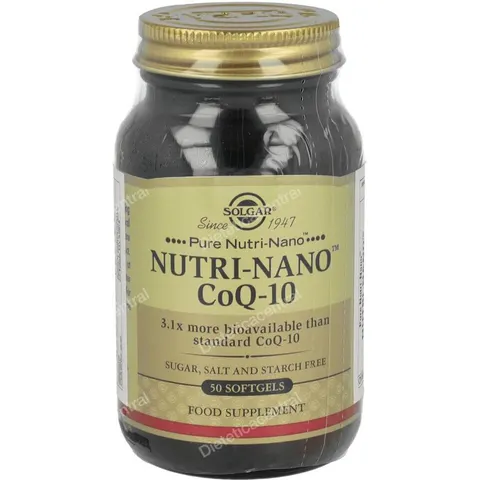 Solgar Nutri Nano CoQ10 3.1 50 Cápsulas – imagen 1