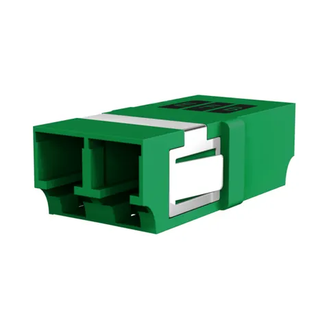 EFB-ELEKTRONIK EFB 53519.1 - Fiber coupling, LC duplex, singlemode, green – image 1