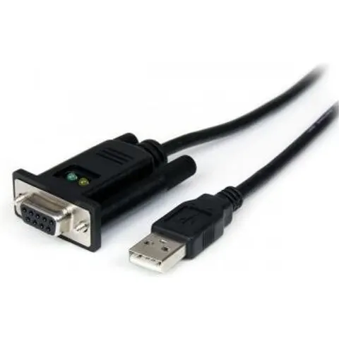 STARTECH USB to Serial DCE Adapter – Schwarz – Bild 1