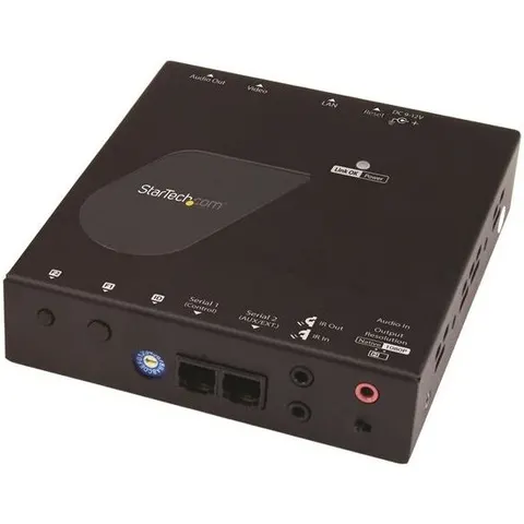 StarTech.com 4K HDMI over IP Receiver for ST12MHDLAN4K IP Extender with Video Control App Support for AVoIP Video Wall - TAA – image 1
